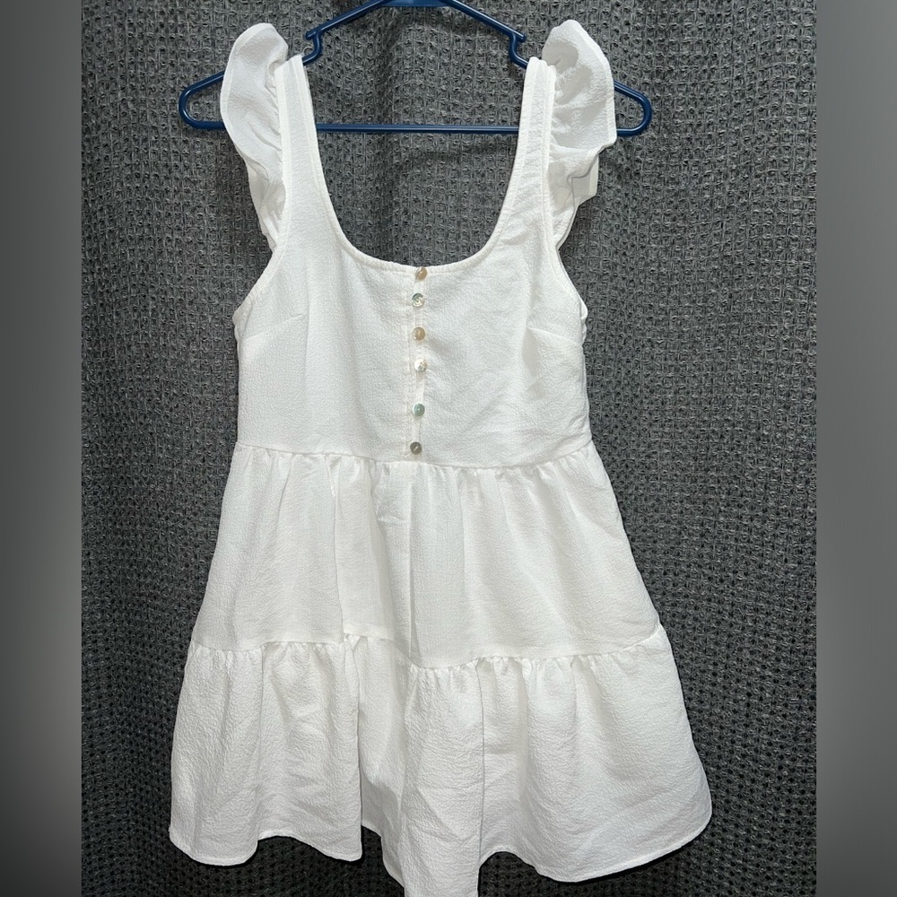 Love Riche white romper